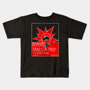 Granny Takes a Trip Historic Red Label - New York Kids T-Shirt